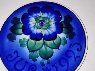 7 fine juleplatter i aluminia