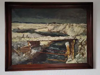Maleri af E Thorbjørn 