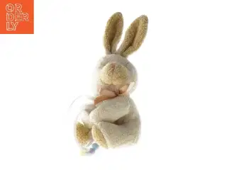 Kaninfigur med rangle (str. 18x12 cm)