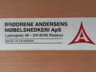 Smukt, nordisk-lyst designer-spisebordssæt i bøg 