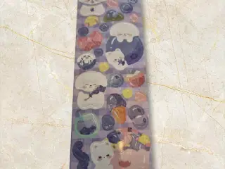 Søde Klistermærker med Dyr og Godter – Pynt Din Hv