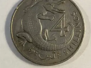 4 Shillings Gambia 1966