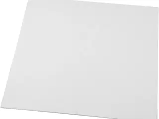 Malerplade, str. 30x30 cm, tykkelse 3 mm, 280 g, hvid, 1 stk.