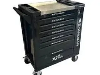 Værktøjsvogn, Stahlbär, 7 skuffer inkl. Værktøj