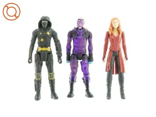 Superhelte figurer (3 stk) (str. L: 28 cm )