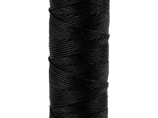 Bambussnor 1 mm - Sort, 65 m til kreative projekter