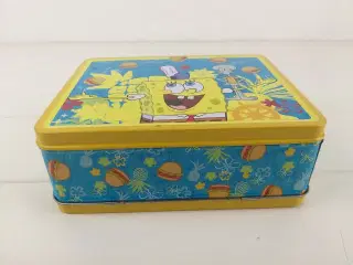 SvampeBob Firkant Lille Tin Madpakke / Madkasse