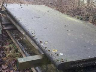 5 stk beton plader 4 x1.5 m
