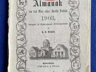 Almanak - 1916 - Godt Brugt !