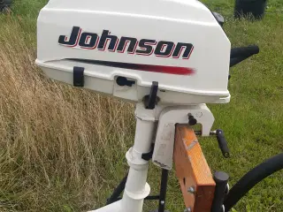 Johnson 3,5 HK påhængsmotor. Som ny