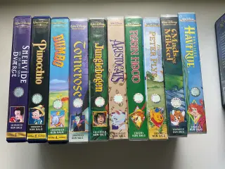 Disney VHS Bånd 