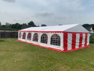 6x12 M professionelt partytelt udlejes – plads til