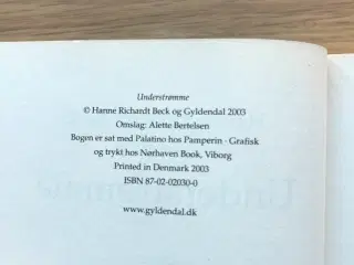 Understrømme by Hanne Richardt Beck
