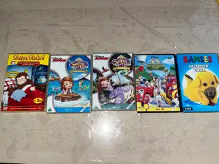 Diverse børne DVD 