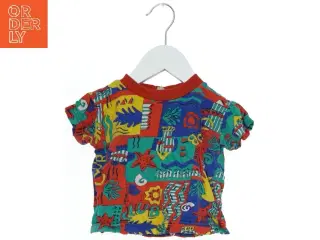 Farverig børne T-shirt fra Steffens (str. 68)