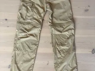 Beige Haglöfs zip-off bukser str. 46