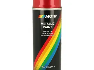 Motip Metallic effekt lak 400ml rød