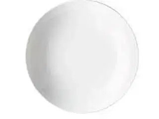 6 stk. Tallerken coupe dyb hvid 300 mm Points