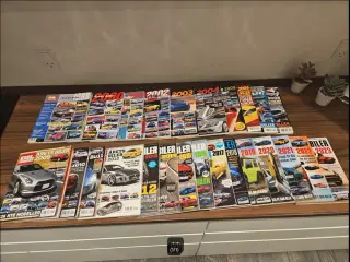Årets Biler, bilårbog, 1999-2023, komplet samling!