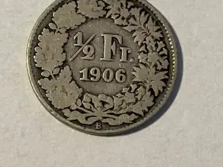 1/2 Franc Switzerland 1906