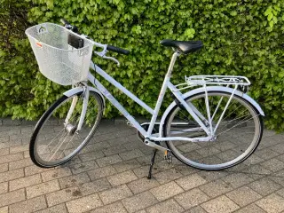 28” cykel fra Mosquito i hvid