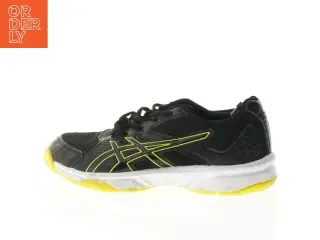 Asics løbesko, sort og gul fra Asics (str. 35,.5)