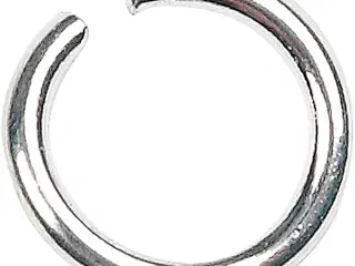 O-ring, str. 7 mm, tykkelse 1 mm, forsølvet, 400stk./ 1 pk.