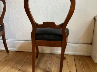 2 antikke stole i rokoko stil
