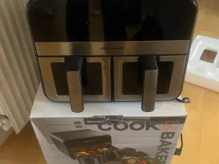Cook & Baker dobbelt airfryer