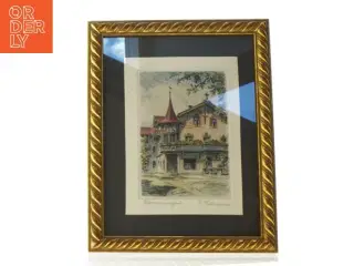 Paul Fuhrmann billede (str. 27,5 x 21,5 cm)