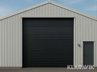 Ledhejseport Bearsafe RAL7016 3 linjer, 4x4 meter