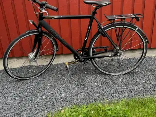 Sort 7 gear Batavus herrecykel i god stand