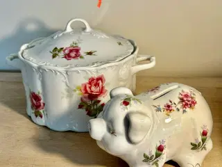 Retro genstande af porcelæn sælges