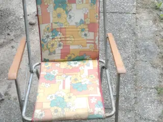 Børne "camping"stol -- retro