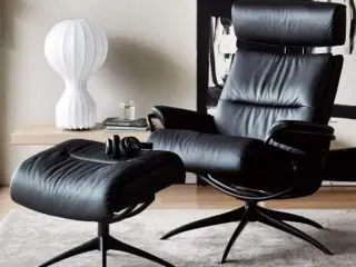 Som ny Stressless top model læderlænestol