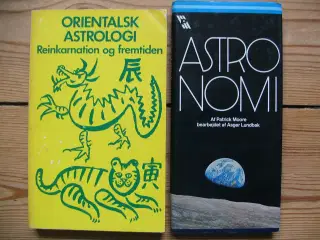 Orientalsk astrologi+ Astronomi, 2 bøger
