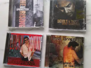 BRUCE SPRINGSTEEN: 4 titler – Stk. 22 kr. 