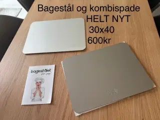 Bagestål og kombispade 