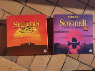 The Settlers fra Catan og Søfarer + 5-6 spillere