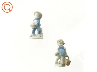 2 porcelænsfigurer  (str. 13 cm)
