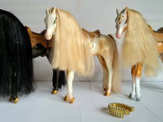 3 stk Bratz Heste