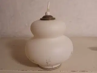 Retro glasloftlampe