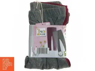 Leggings 2-pak, str. 5 år fra Poco Piano (str. 5 år)