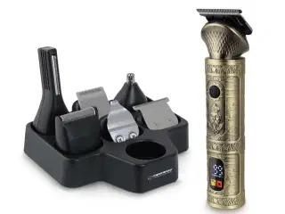 Hårtrimmer - Esperanza EBC006 7-i-1, trådløs, guld