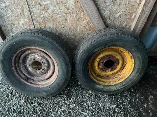 4 hjul med dæk