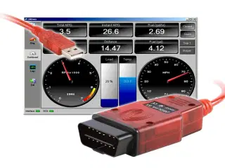 OBDLink SX med ELM Protekoller til OBD Renolink MultiEcuscan mv.
