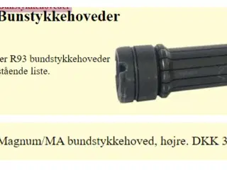 Blaser R93 Bundstykkehoved