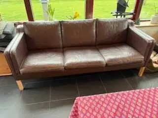 Lædersofa 