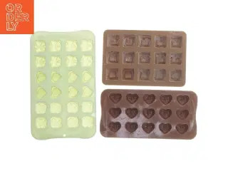 Silikone chokoladeforme (str. 23x14&20x10,5 cm)