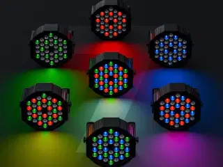 Par lamper RGB 36 - Nye